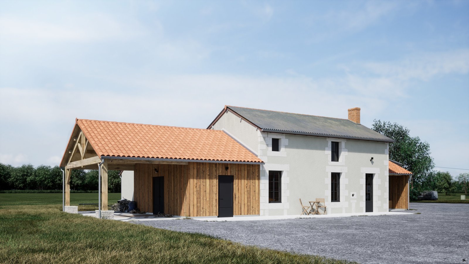 Le Guetteur de Lisière - Relais de Chasse - Extérieur - Vue 2 - Sandra Leclerc