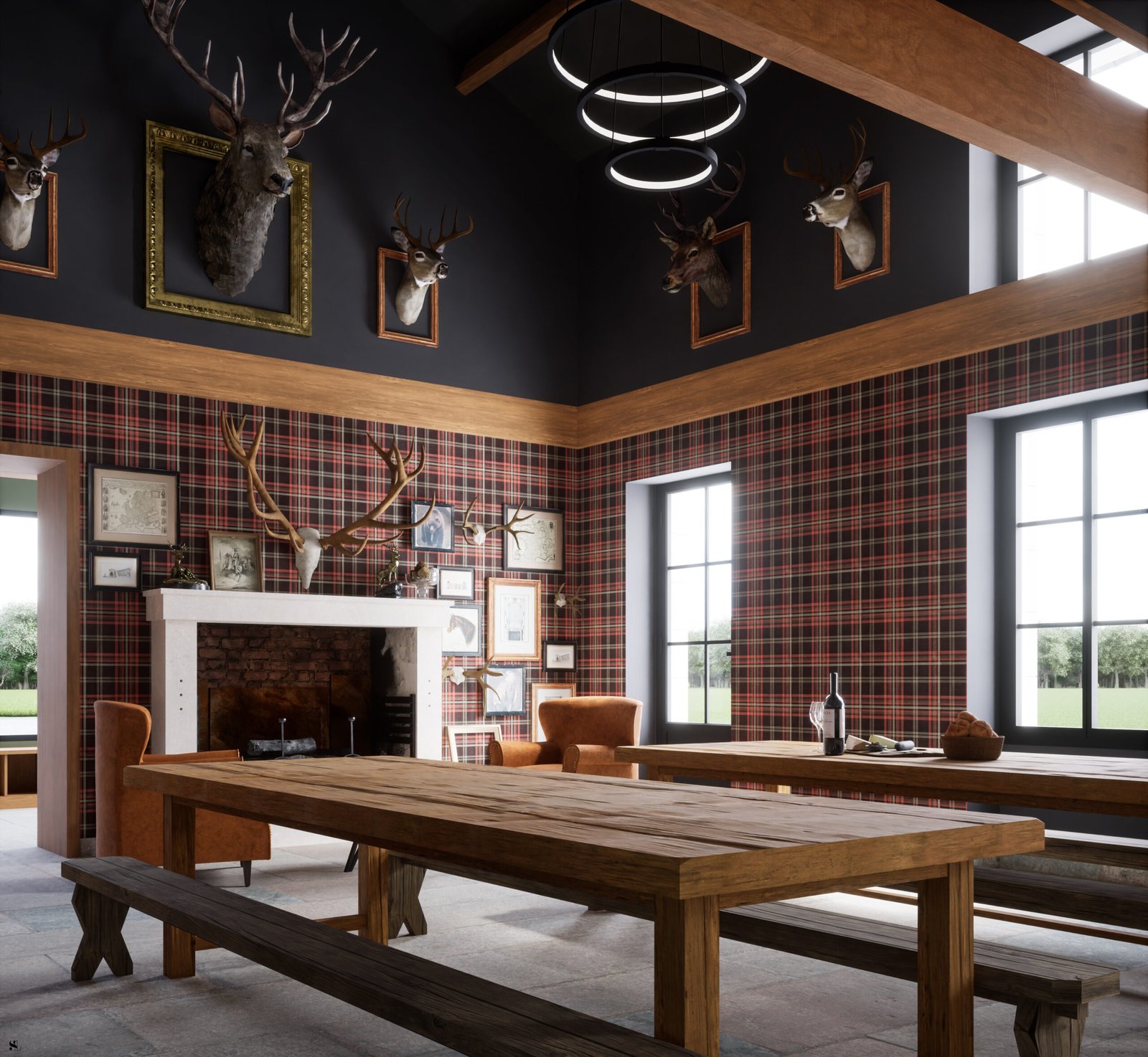 Le Repaire du Hallier - Relais de Chasse - Intérieur - Vue 4 - Sandra Leclerc