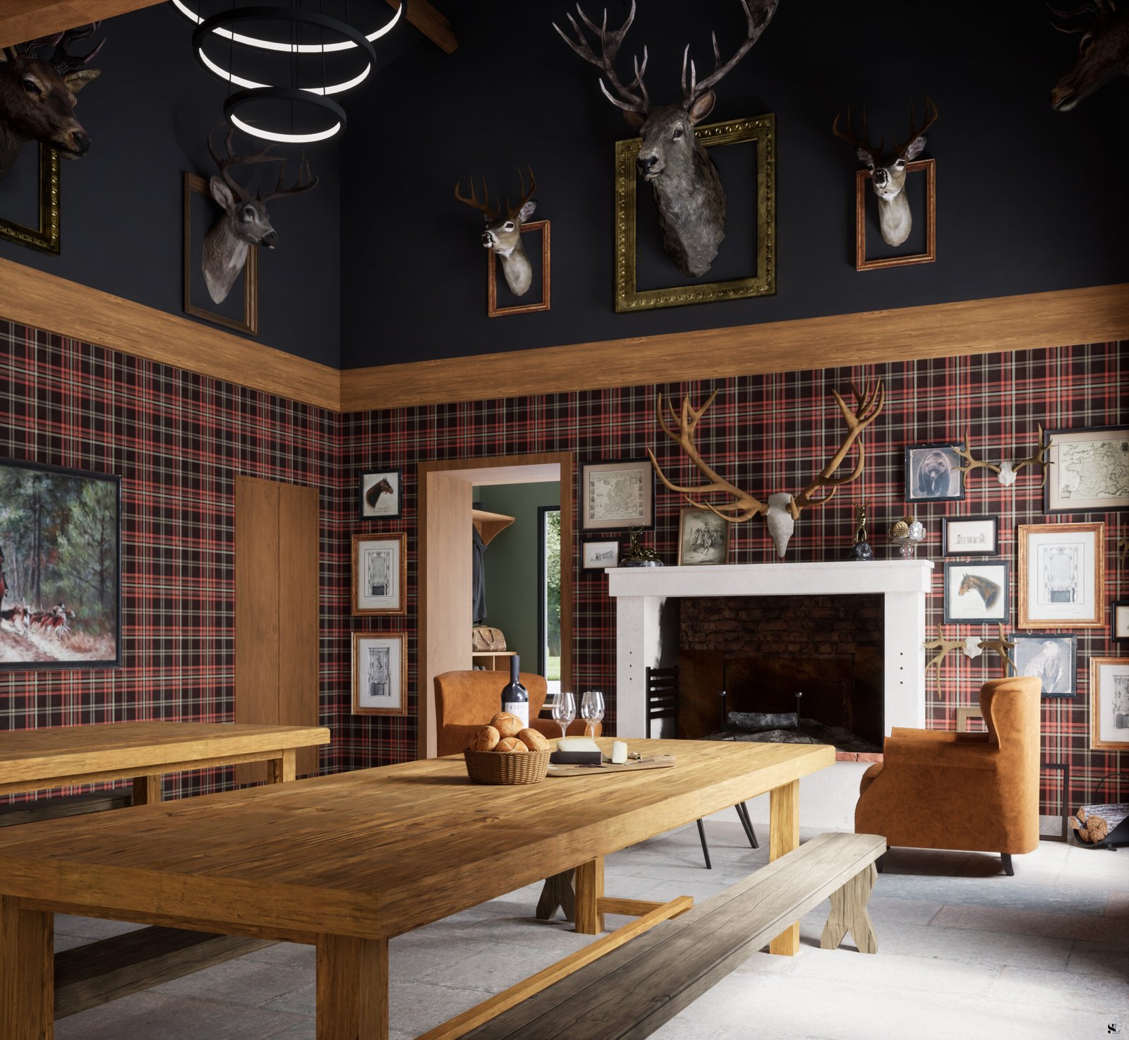 Le Repaire du Hallier - Relais de Chasse - Intérieur - Vue 5 - Sandra Leclerc