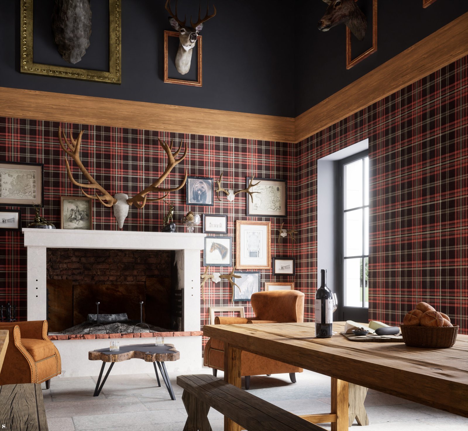 Le Repaire du Hallier - Relais de Chasse - Intérieur - Vue 6 - Sandra Leclerc