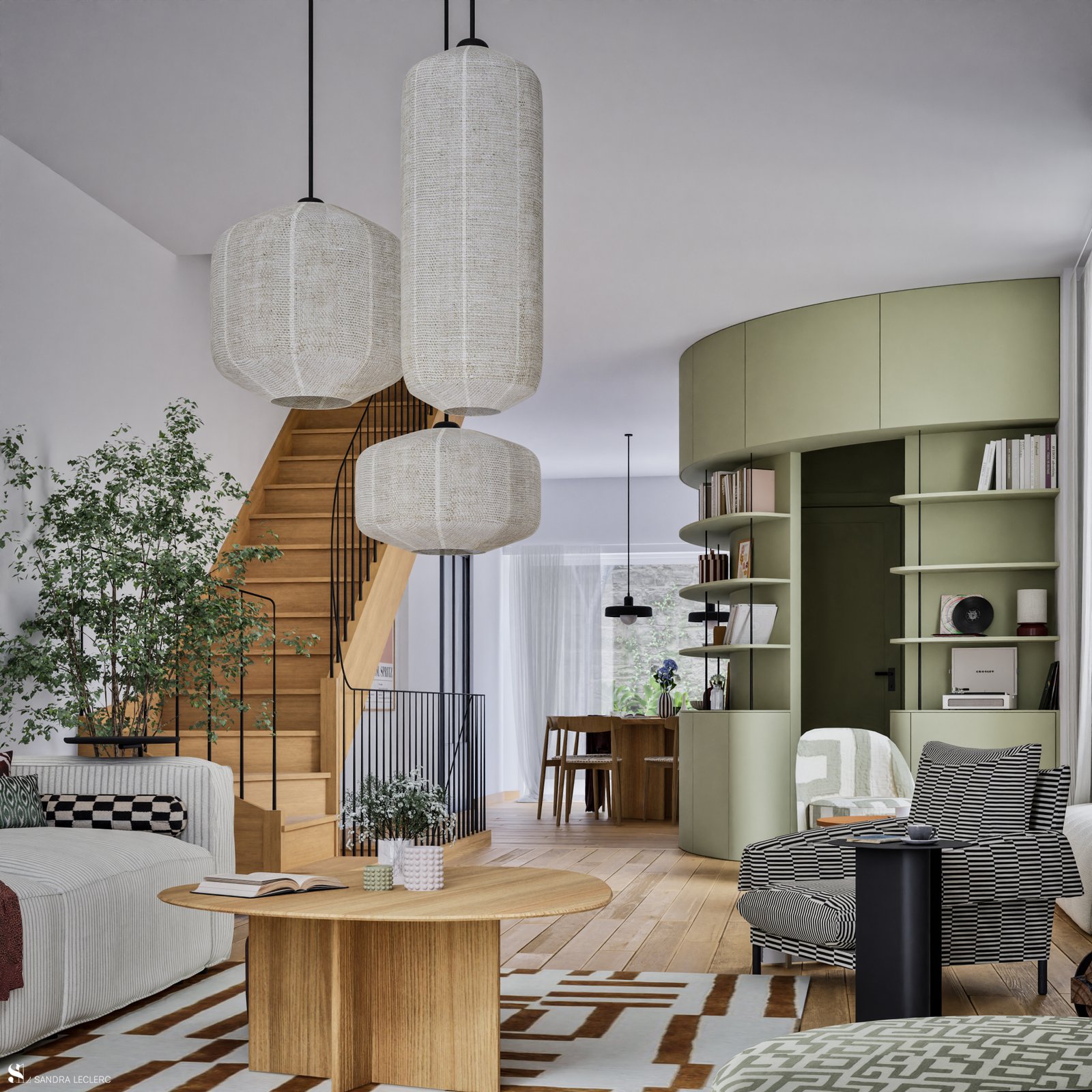 L-Isthme Littéraire - Bibliothèque - Version Arrondie - Vue 4 - Sandra Leclerc